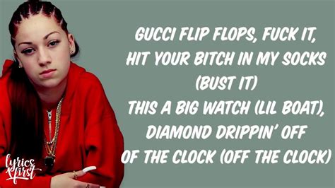 gucci flip flop bhad barbie|Gucci Flip Flops song lyrics.